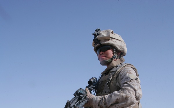 Marines patrol district of Bala Baluk