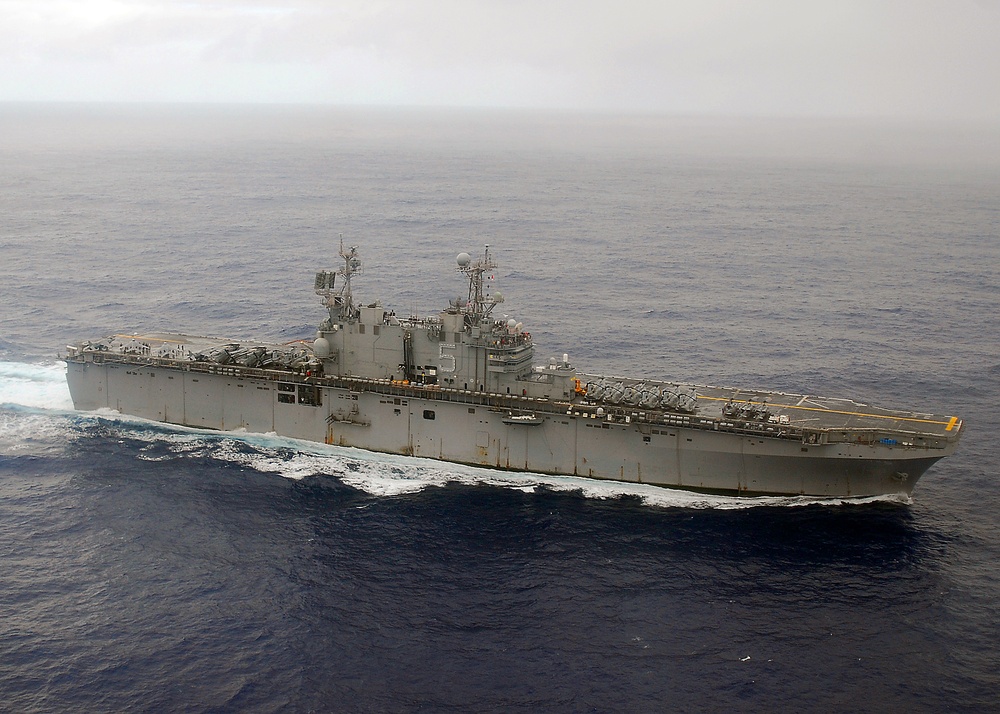 USS Peleliu on a Tiger Cruise