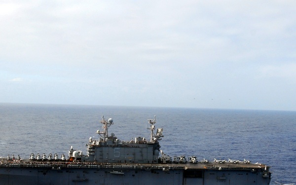 USS Peleliu on a Tiger Cruise