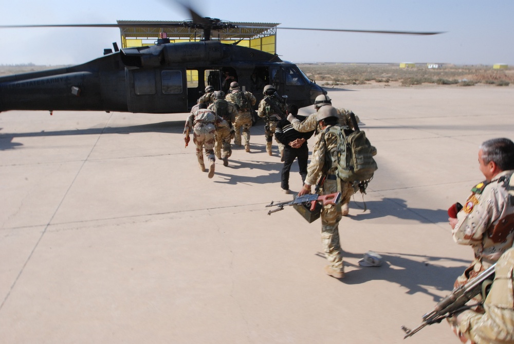 Warfighter demonstration in Kirkuk