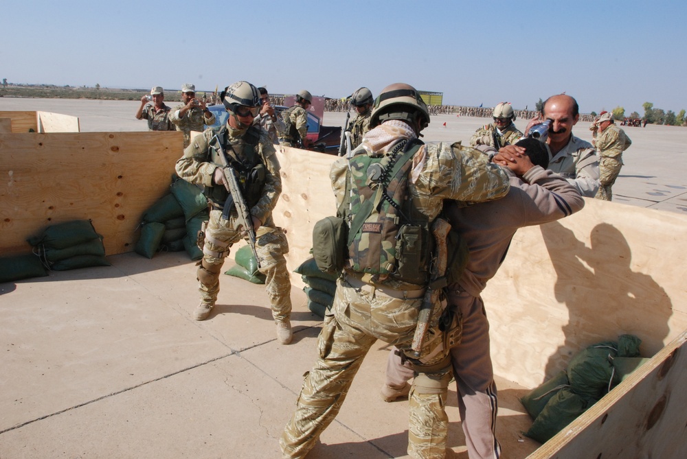 Warfighter demonstration in Kirkuk