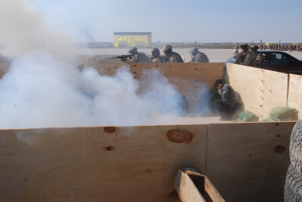 Warfighter demonstration in Kirkuk