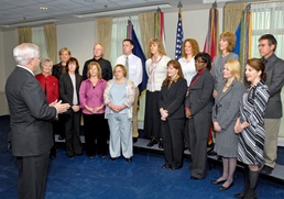 Gates Welcomes Department of Defense Teachers of Year to Pentagon