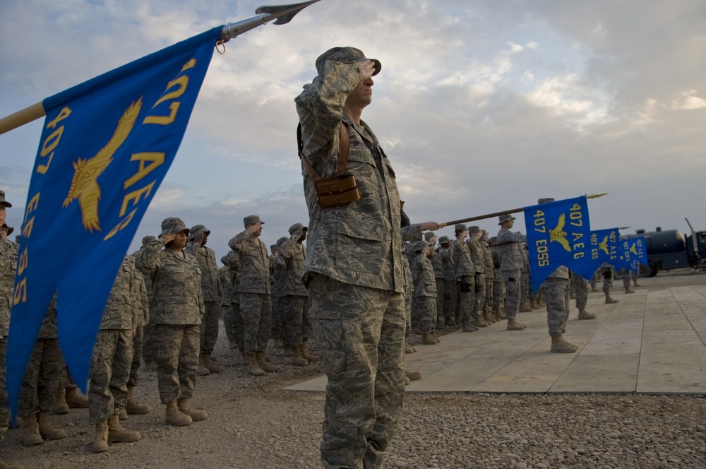 Clocking out at Ali Base