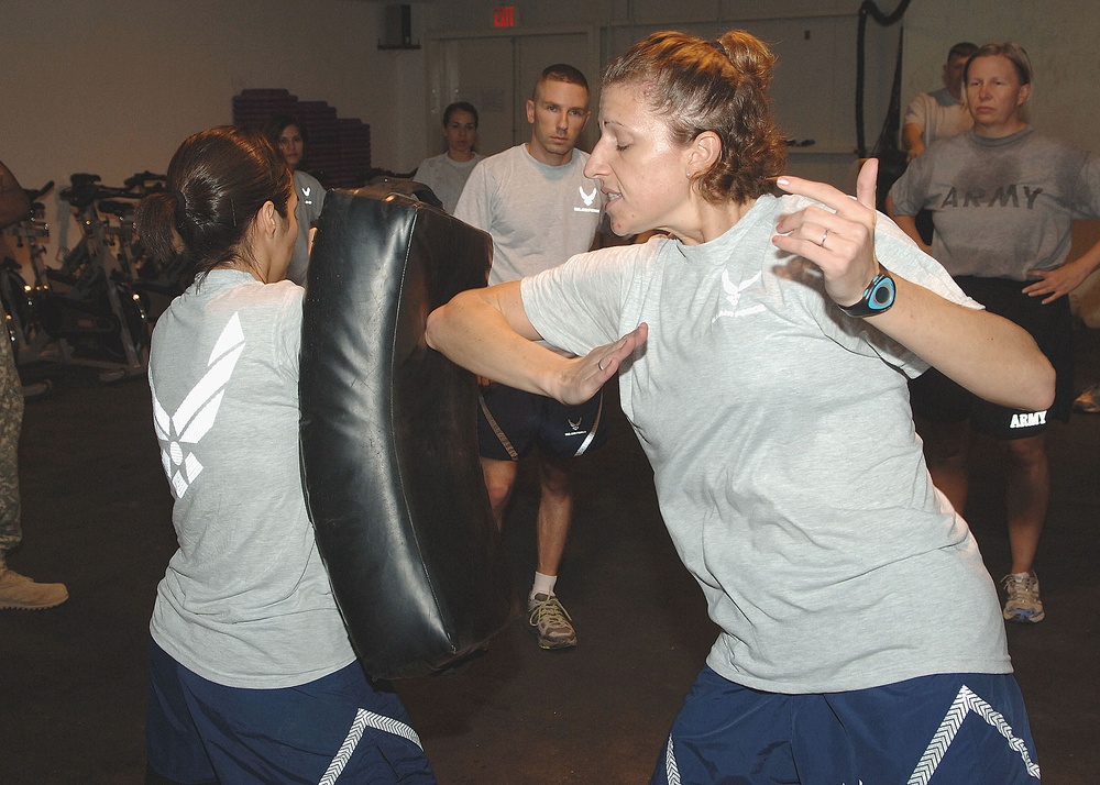 Airmen Learn Self Defense and Combative Skills With Krav Maga