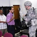 Dagger surgeon visits local clinics