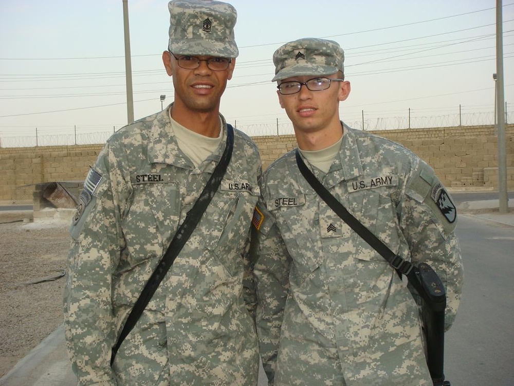 Deployed Father and Son Share Long History of Military Service (Army Strong As Steel)