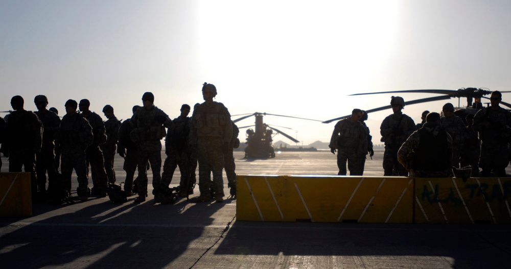 101st Soldiers conduct air assault in eastern Afghanistan