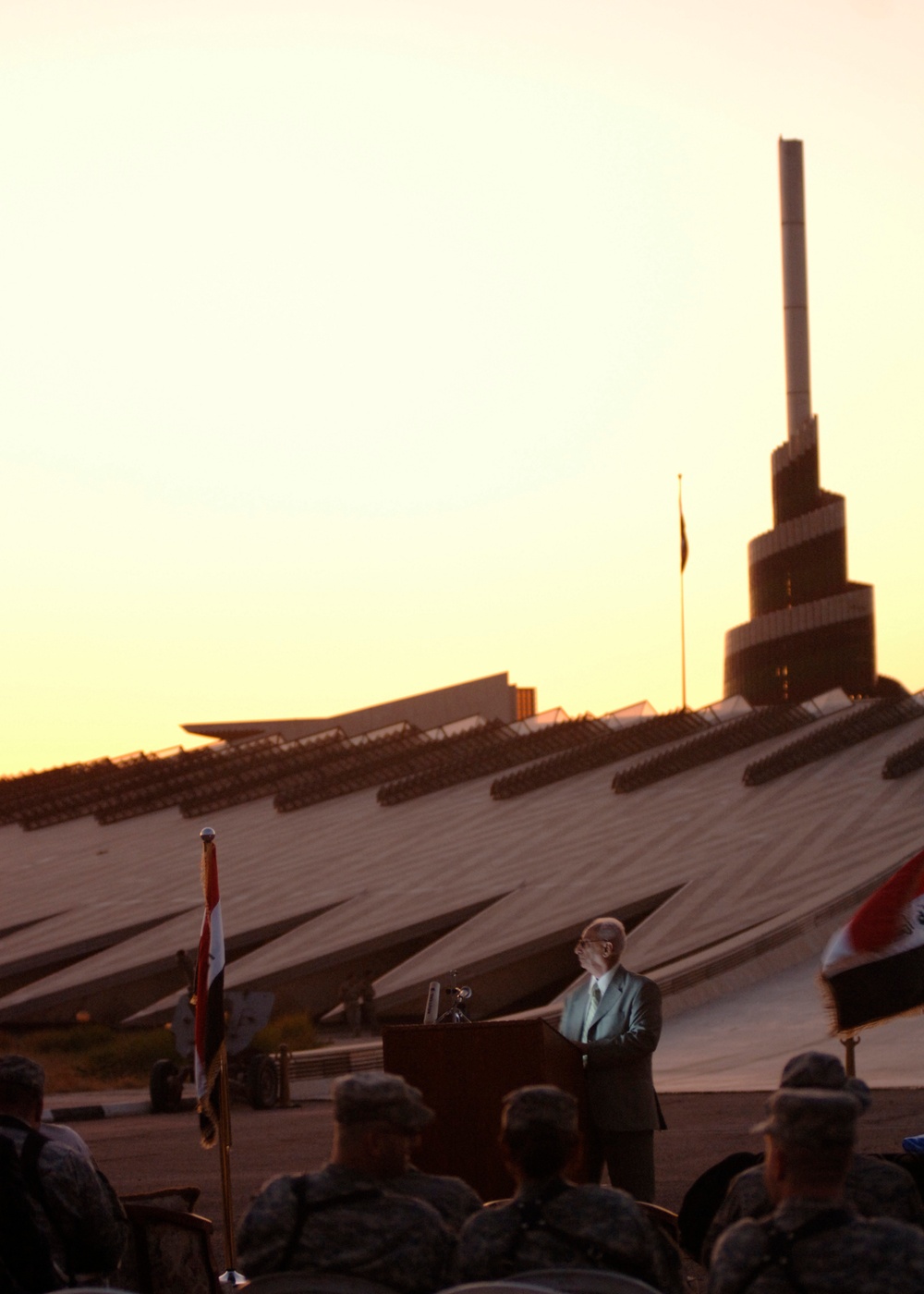 Tomb of Unknown Soldier Relighting Ceremony