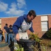 Sailors volunteer at Newsome Park