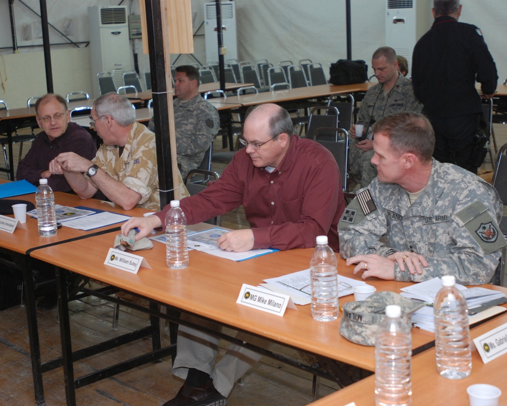 U.S. Senate Armed Services Committee visits Camp Dublin