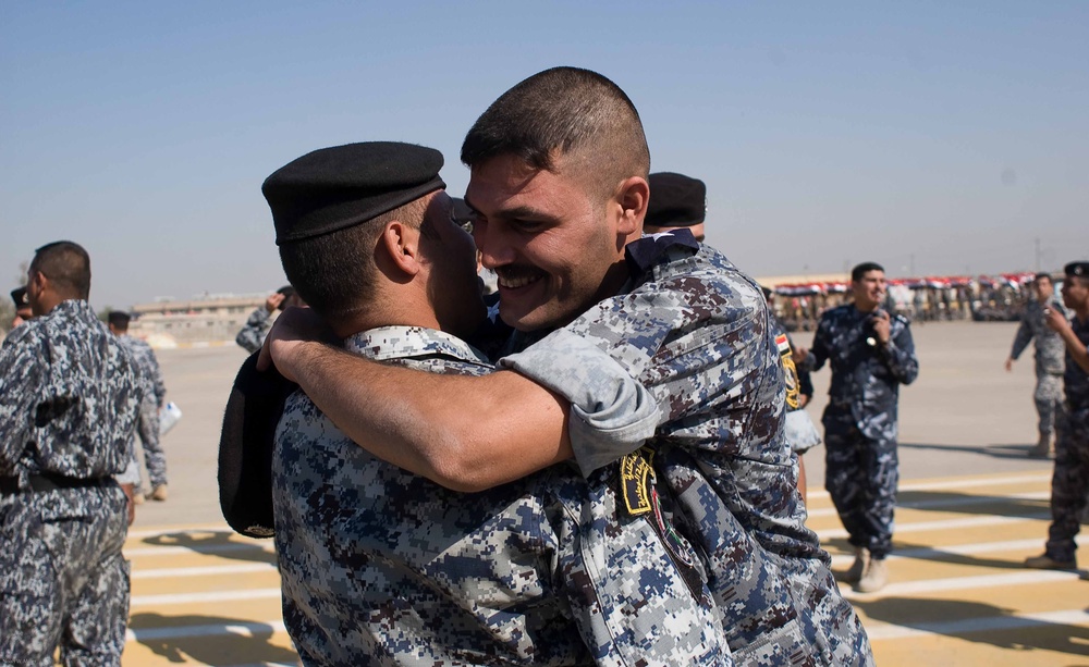 Graduation ceremony at Baghdad Police College