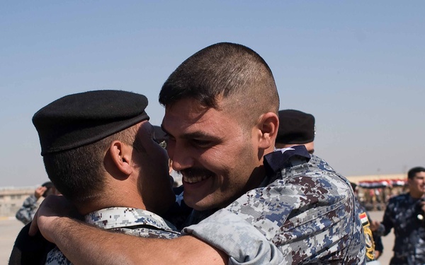 Graduation ceremony at Baghdad Police College