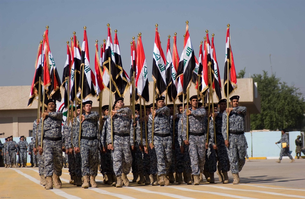 Graduation ceremony at Baghdad Police College