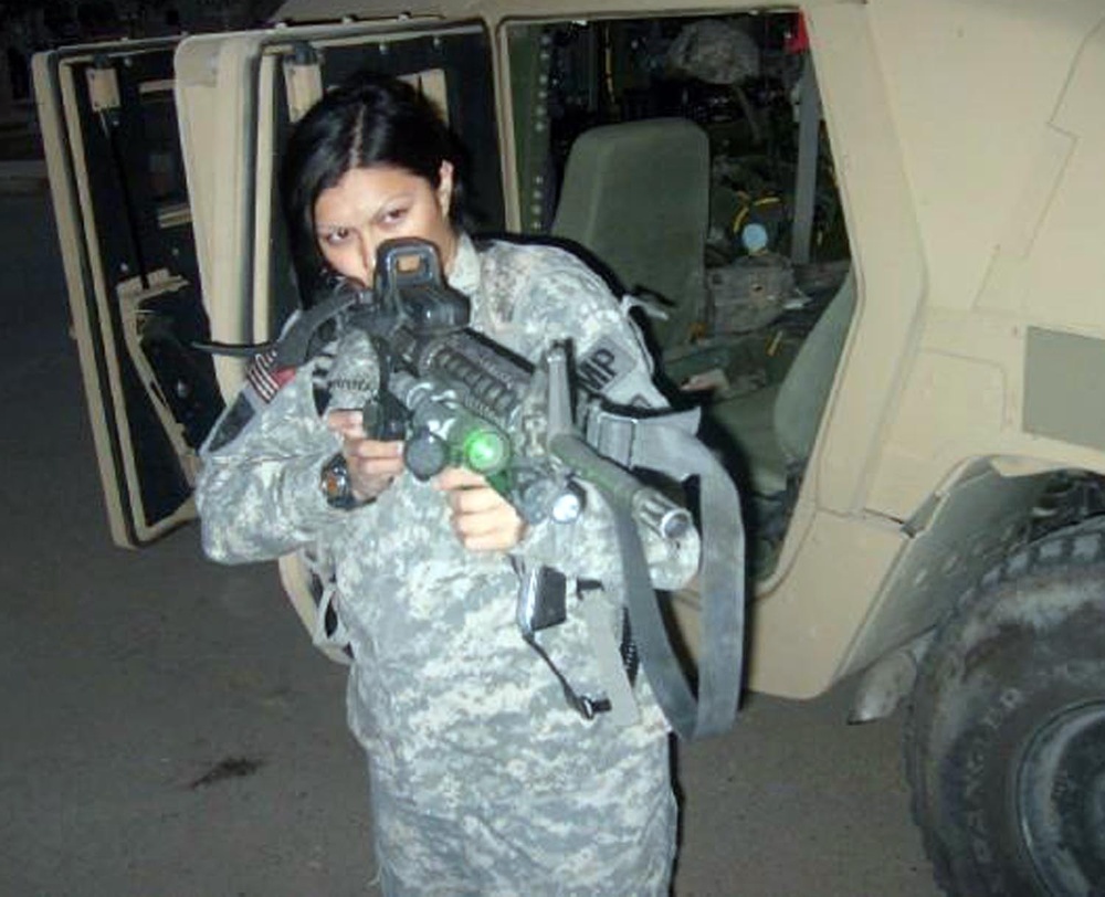 Military Police Soldier serves in Iraq