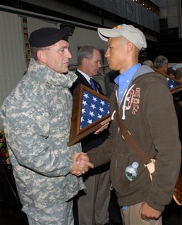 Ground Zero Evokes Emotions for General, Wounded Warriors