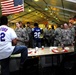 Christian Athletes visit troops on Camp Echo