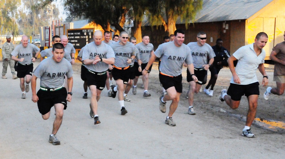 Soldiers stay fit to fight