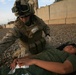 Mass casualty drill at Camp Taqaddum