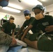 Mass casualty drill at Camp Taqaddum