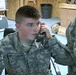 A Soldier patrols the skies over Task Force Duke