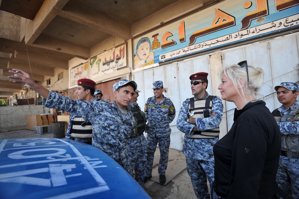 Iraqi Check point visit
