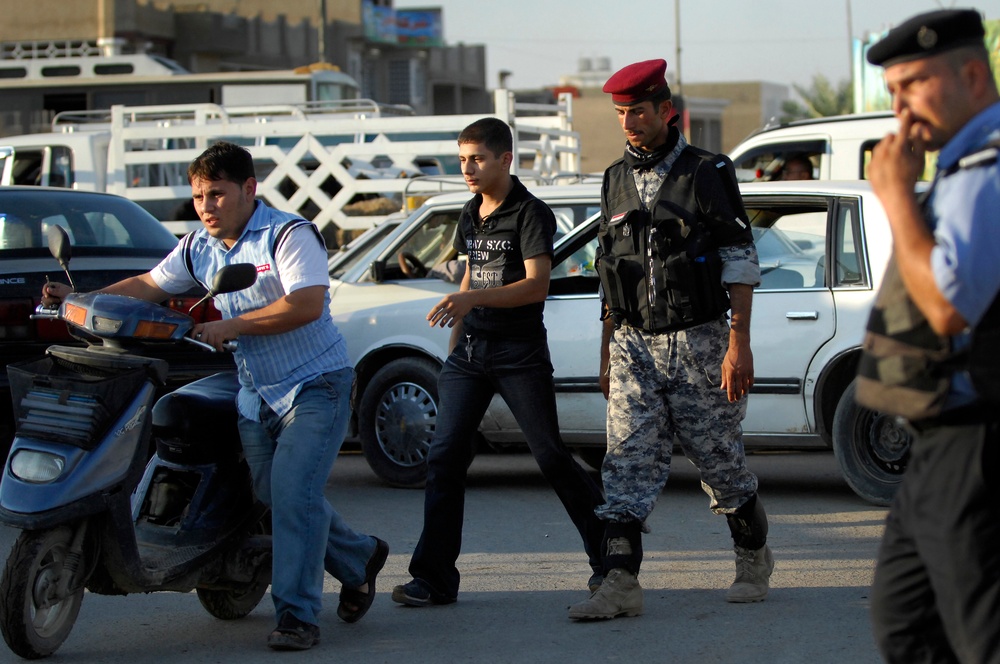 Iraqi Check point visit