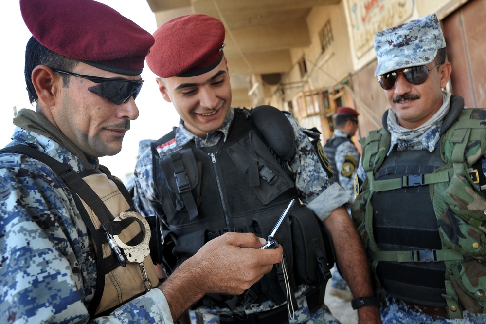 Iraqi Check point visit