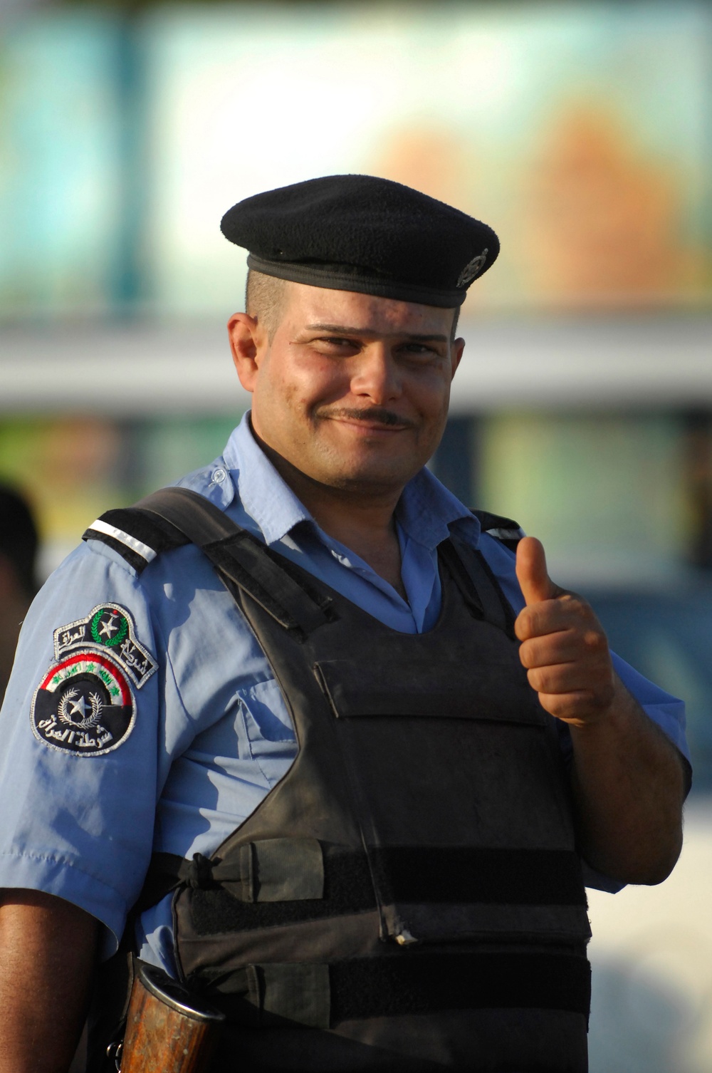 Iraqi Check point visit