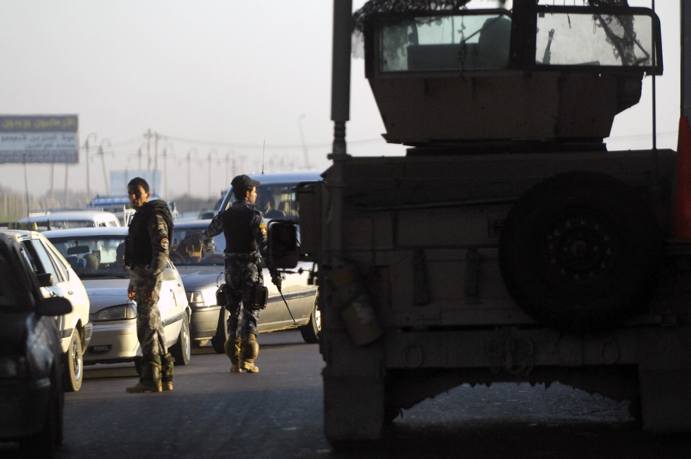 Iraqi Check point visit