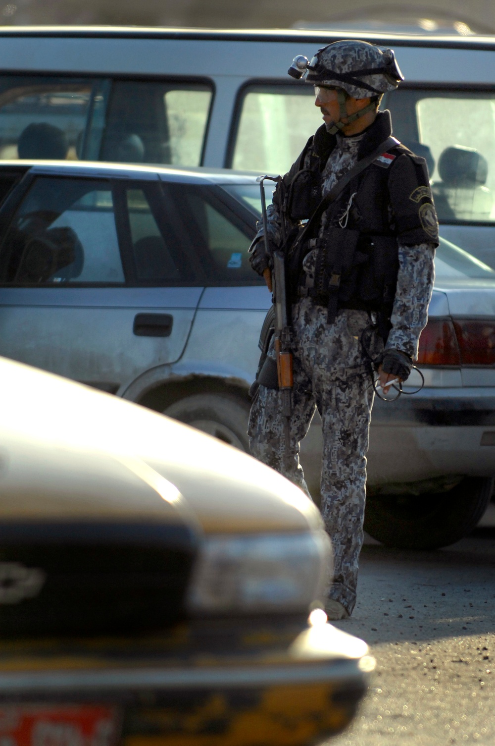 Iraqi Check point visit