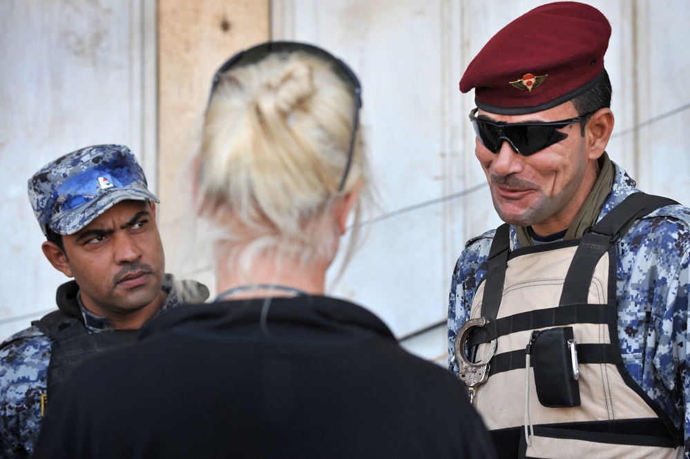 Iraqi Check point visit