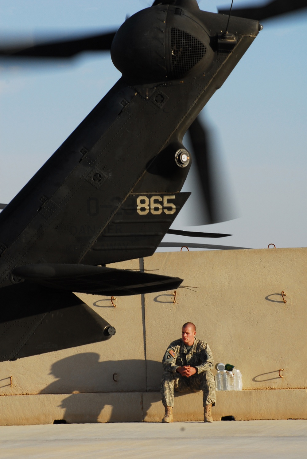 Air Ambulance out of Al Asad Air Base