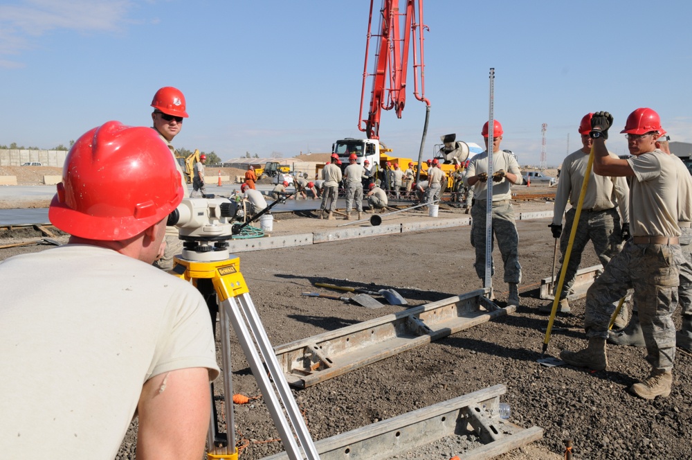 Red Horse Squadron Constructs New Brigade Office