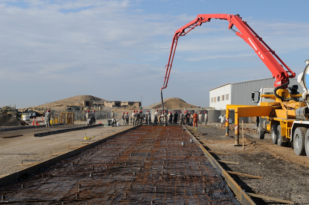 Red Horse Squadron constructs new brigade office