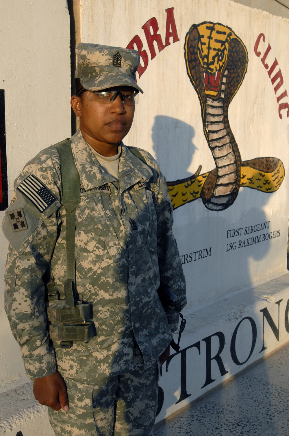 First sergeant overcomes diversity to set example, mentor Soldiers