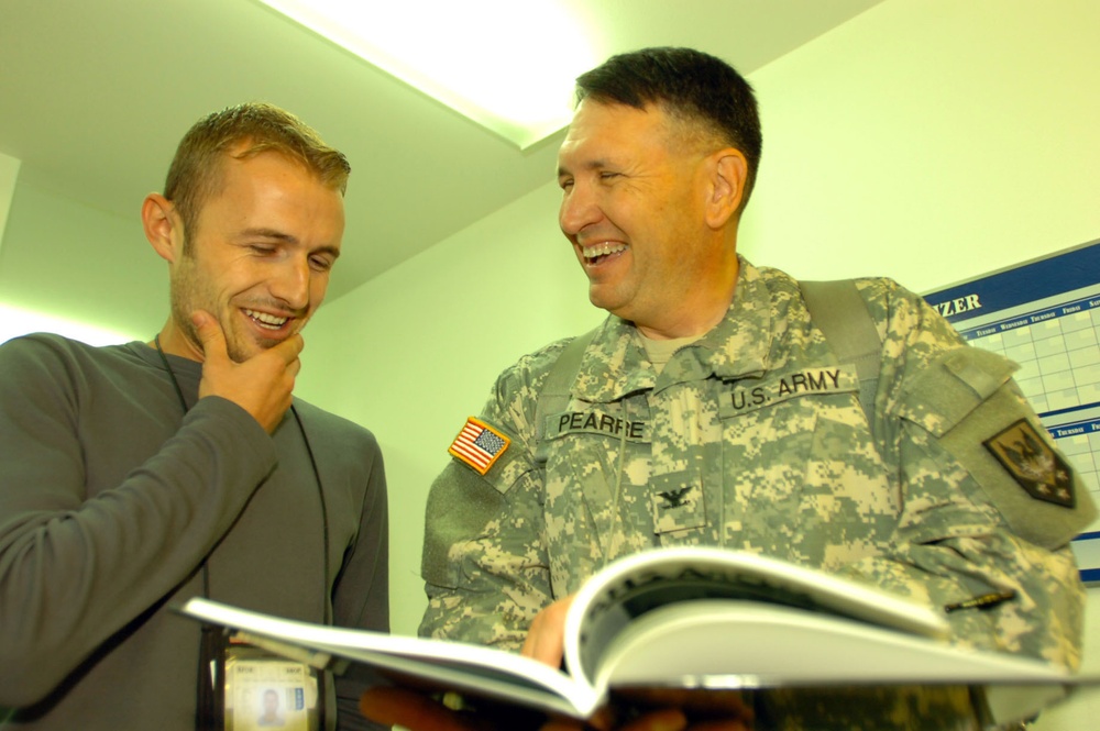 From Small Missouri Town to Kosovo, Soldier and Student Renew Old Acquaintance