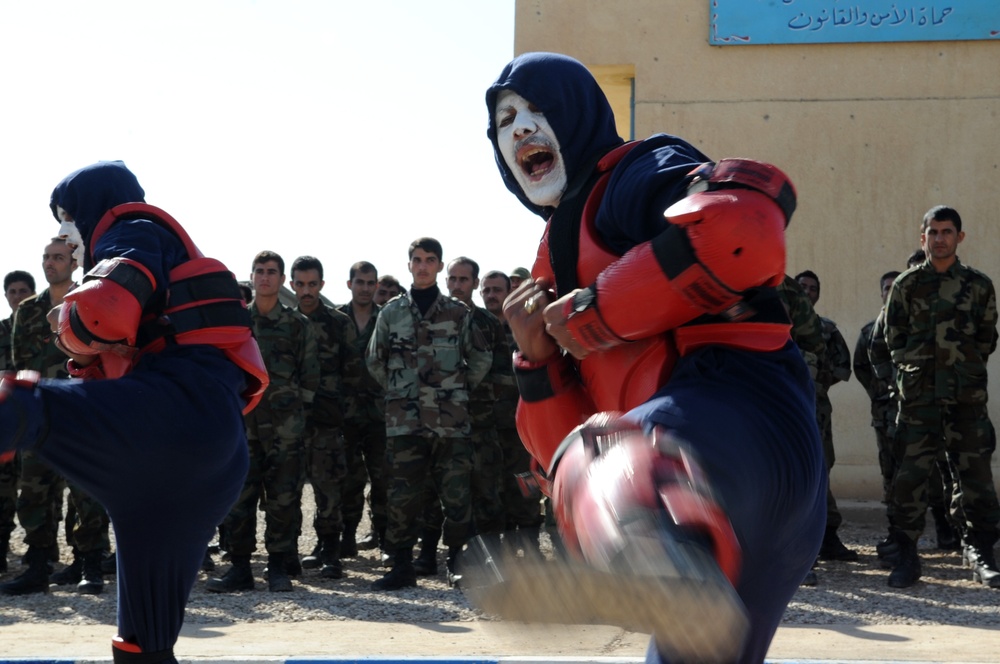 Police Graduation with Ninjas
