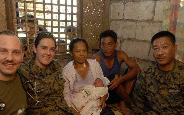 Navy physician from Okinawa  answers call to help in Philippines during Talon Vision