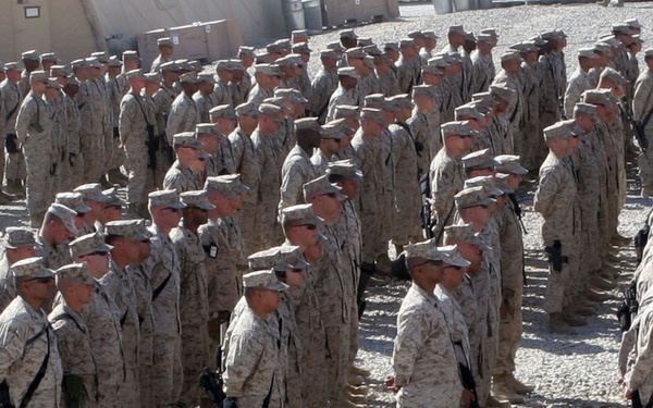 Marines celebrate 233rd Marine Corps birthday in Afghanistan