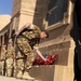 Iraqi army honors fallen soldiers at Commonwealth War Memorial