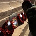 Iraqi army honors fallen soldiers at Commonwealth War Memorial