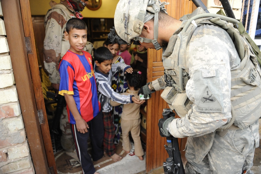 Presence patrols in Baghdad