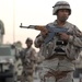 USAF Walking Patrol in Al Bayaa