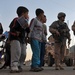 USAF Walking patrol in Al Bayaa