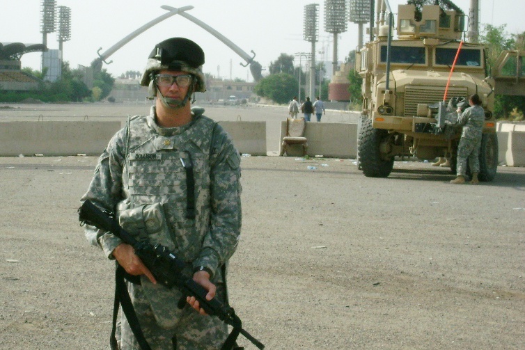 Multi-National Division - Baghdad Soldier, Family Finds 'source' for Peace of Mind