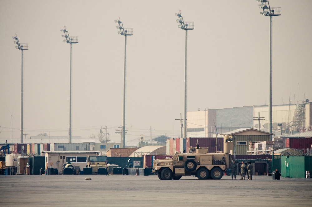 Standing by