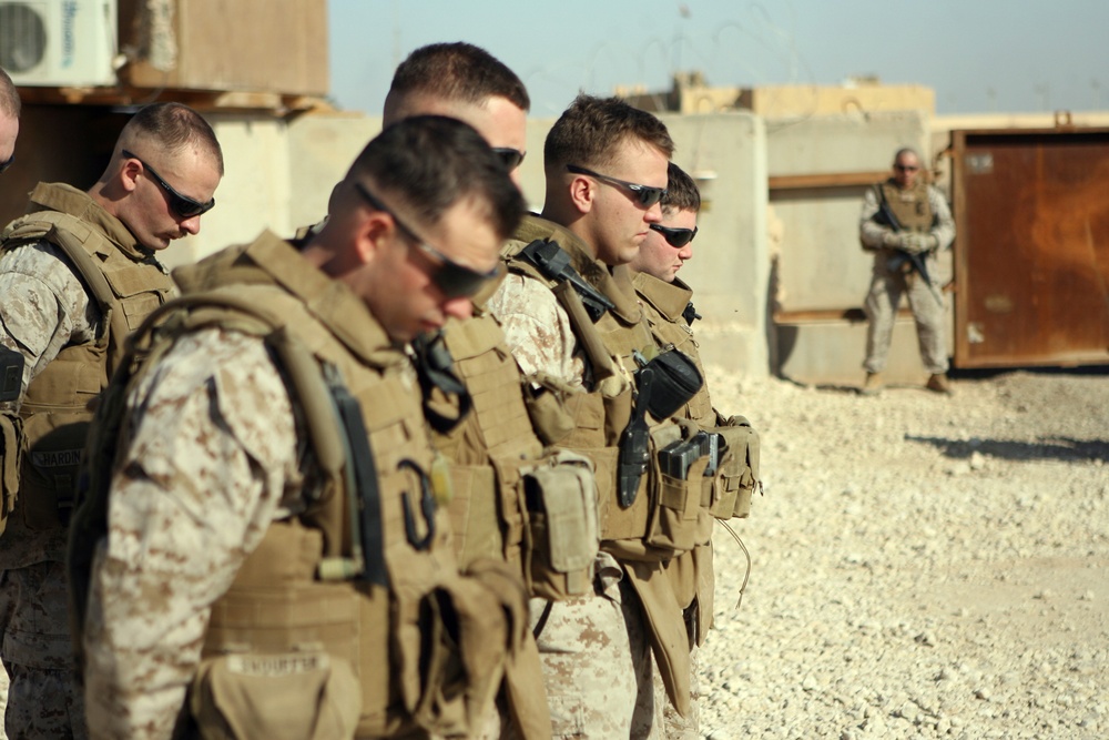 Marines celebrate birthday alongside Iraqi counterparts