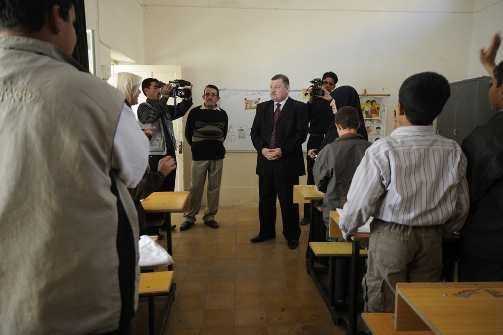 School for the deaf and mute in Mosul