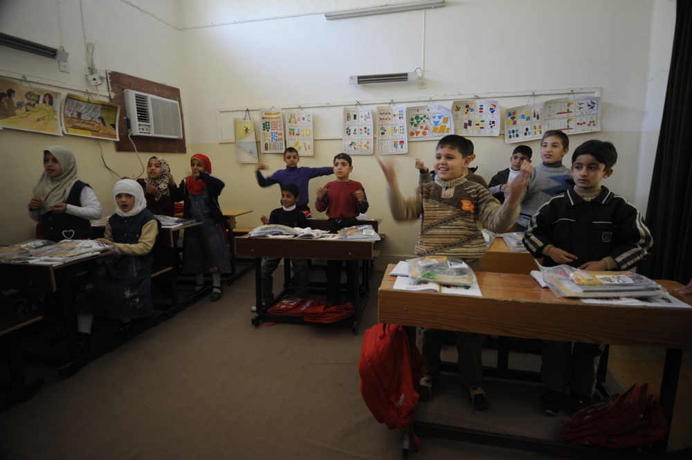 School for the deaf and mute in Mosul
